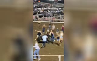 Steer Scramble In Texas Goes Horribly Painful For Several Women