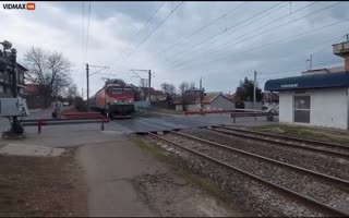 WOW! Talk About a Split Second From Death! High-Speed Train Nearly Obliterates a Man
