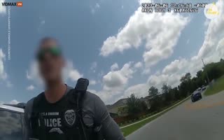 Orlando Cop Speeds Through the Wrong District - Takes off When Pulled Over Doing Double the Speed Limit