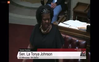 Wisconsin State Sen. LaTonya Johnson Says 'F*ck The Suburbs' In Angry Rant On The House Floor