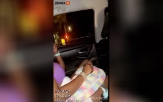 Two Low-Lifes Hold Their Uber Driver At Gunpoint While Laughing at Their Fear