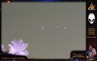 Skies Over Vegas At Night Is a UFO Watchers Dream - Night Vision Reveals Everything