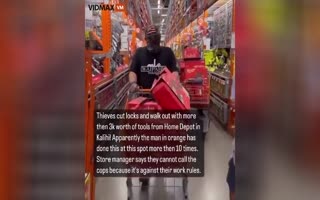 ONE Man Has Robbed This Single Home Depot Of Over $30k in Merchandise And KEEPS RETURNING!