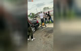 OMG! Dude Nearly Loses His Life After Keying an Asian Dudes Benz