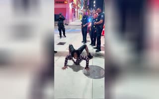 WTF!? Guy With INSANE Flexibility Leaves Cops Watching His Skills Dumbfounded