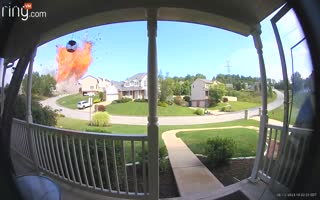 Ring Cam Captures The Moment A Home In Plum Pennsylvania Explodes, Killing 4 And Destroying Several Homes