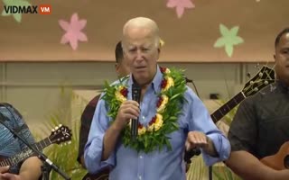 Heartless Biden Goes To Maui To Compare The Fire That Left Hundreds Dead And 1k Miissing To A Small Kitchen Fire He Had Once