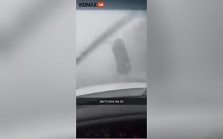 Wild Video Shows Car Being Tossed And Flipped During North Carolina Tornado