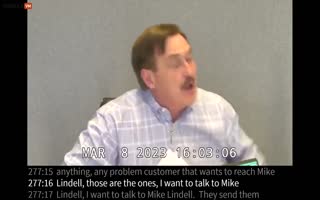 Hilarious Video Leaks Out Of Mike Lindell Flaming Dominion Lawyer From Calling His Product A Lumpy Pillow