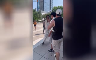 Disturbed Woman Slaps Man With His Bunny In Chicago, Calls It 'God's Bunny' 