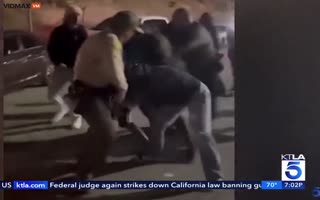 Some Are Outraged After San Bernardino Cop Slammed Female Teen After She Attacked Another Cop, Tried To Grab His Weapon