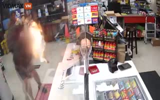 Homeless Shoplifter Sets Store Clerk On Fire Who Confronted Him In California