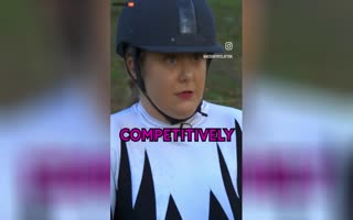 Listen To This Woman Hilariously Talk About Being A Hobby Horse Champ