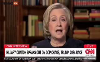 Hillary Clinton Calls For The Mass Deprogramming Of MAGA Voters