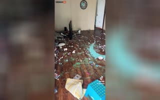 Woman's Sister Completely Destroys Her Rental Apartment After Footing Her Sister's Bills For A Year