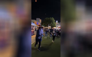 Frightening Video Shows People Running For Their Lives During Shooting At The Texas State Fair, 3 People Shot