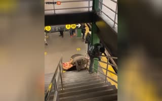 Meanwhile, In The NYC Subway...