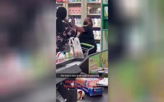 Woman Gets Busted For Trying To Steal 100 Dollars Worth Of Seasoning