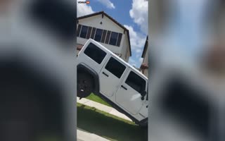 This Woman Destroys Her Jeep Over 63 Dollars