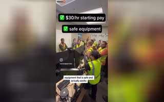 LOL, Whimpering Amazon Worker Declares INSANE Demands To Load Boxes Onto A Truck