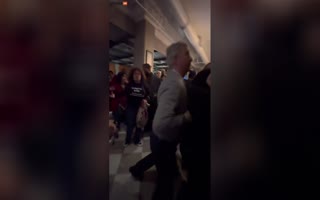 Democrat Party In Detroit Turns Into A Brawl When Pro-Hamas Thugs Go At An Israel Supporting Liberal
