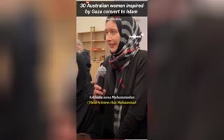Women In Australia Are Inspired By Hamas, Converting To Islam