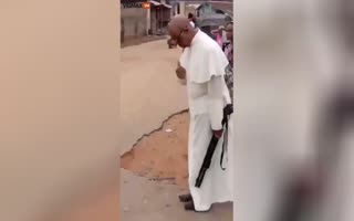 After Muslims Slaughtered Nearly 200 Christians During Christmas Mass In Nigeria, This Priest Is Doing Service Locked And Loaded