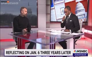 Someone Call A Waaaambulance! MSNBC Cuck Breaks Down In Tears On The Anniversiry Of Jan 6th