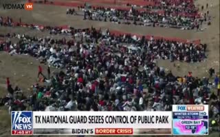 BREAKING: The Texas National Guard Takes Over Park, Blocks Border Patrol From Rio Grand Area