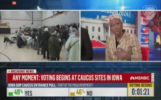 Massive Racist Joy Reid Complains That There Are Too Many White Christians In Iowa
