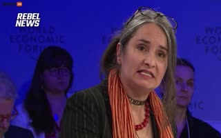 A World Economic Forum, Eco-Maniac Tells Davos That Farming And Fishing Is Ecocide And Needs To Be Criminalized
