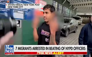 Illegal Migrants Who Assault NYPD Officers Give The Cameras The Finger As Demands To Deport Them Grow