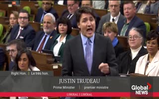 Watch As Justin Trudeau Soils His Panties Over His Soft On Crime Stances