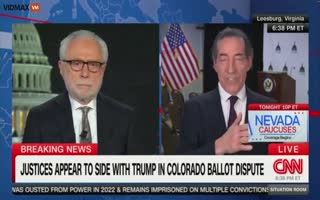 LOL, CNN's Wolf Blitzer Barfs In His Mouth During Live Interview