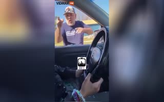 Amped Up Road Rager Smashes Woman's Window With His Fist In Texas