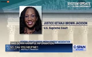 Justice Ketanji Brown Thinks The First Amendment Hamstrings The Government From Censoring Your Speech