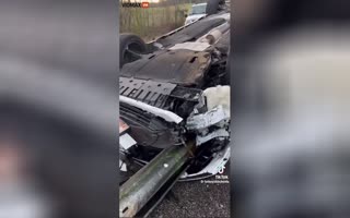 This Guy's Daughter Is Beyond Lucky To Be Alive After This Crash