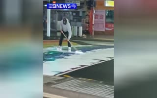 Three BASED Dude Paint Over A Giant LGBTQ Flag In New Zealand, Of Course Cops Are Looking For Them