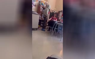 Shocking Video Shows A High School Student In North Carolina Slapping And Abusing Teacher