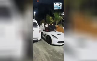 4 Thugs Caught On Doorbell Cam Threatening Corvette Owner During Carjacking In San Jose