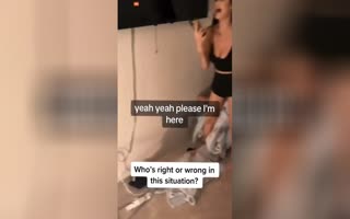 Chick Calls The Cops On Her Boyfriend After He Busted Her Cheating On Him