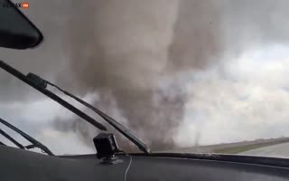 Massive Half-Mile Wide Tornado Rips Through Oklahoma, Several More Spotted Across The State As Well As Iowa And Texas