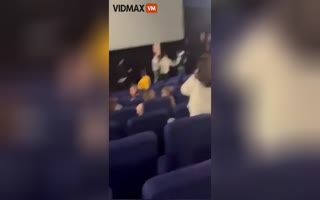 Pro Boxer Antonio Barrul Beats Up A Man Assaulting His Wife At A Movie Theatre