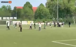 Dozens Of Armed Muslim Migrants Storm A Soccer Match And Attack Players And Fans In Germany