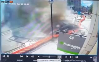 CCTV Captures Massive Explosion At Chase Building In Ohio, 2 Missing And Multiple People Injured