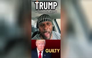 BASED AF Black Man Goes On Epic Rant After Trump's Guilty Verdict