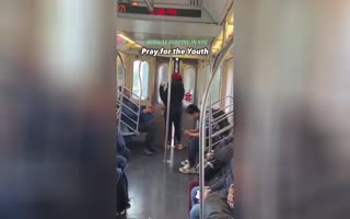 Woman In NYC Goes Off On Teens Subway Surfing On Top Of Her Car