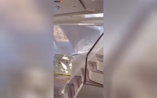 150 Million Dollar Superyacht Smashes Into A Small Yacht In Turkey