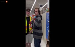 Dude Absolutely Loses His Mind When He Discovers He's Being Filmed By YouTube Losers In Walmart