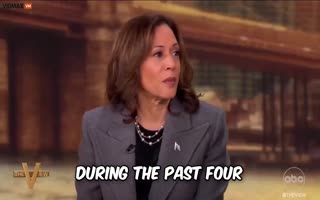 And With This One Answer On The View, Kamala Harris Tanked Her Campaign Ans Race For President